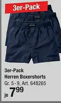 AWG Mode 3er-pack Herren Boxershorts Angebot