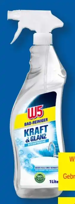 Lidl W5 Bad-Reiniger Kraft & Glanz Angebot