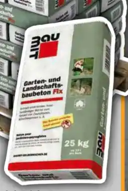 Hornbach Baumit Garten- und Landschaftsbeton Fix Angebot
