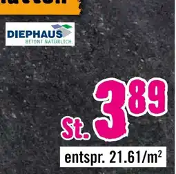 Hornbach Diephaus Beton Terrassenplatte iStone Value Angebot