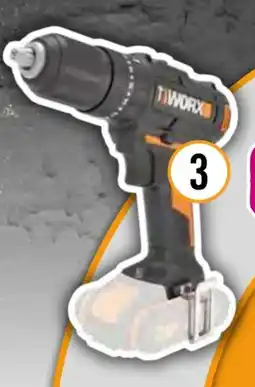 Hornbach Worx 20 V Akku-Schlagbohrschrauber WX370.9 Angebot