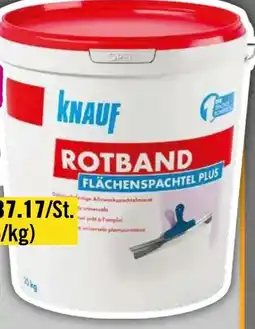 Hornbach Knauf Rotband Flächenspachtel Plus Angebot