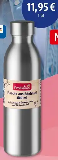 dm drogerie Profissimo Flasche aus Edelstahl Angebot