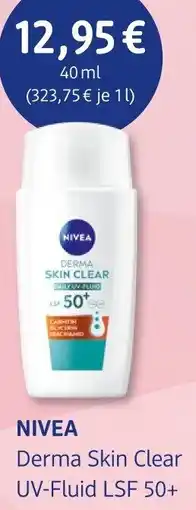 dm drogerie NIVEA Derma Skin Clear Angebot