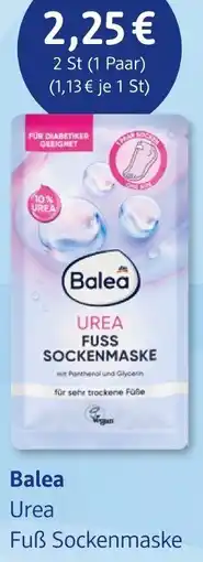dm drogerie Balea Urea Fuẞ Sockenmaske Angebot
