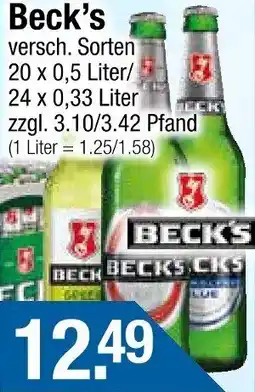 Getränke City Beck's Angebot