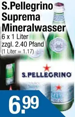 Getränke City S.Pellegrino Suprema Mineralwasser Angebot