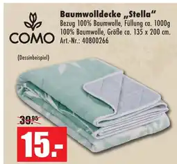 Möbel Mahler Como baumwolldecke stella Angebot