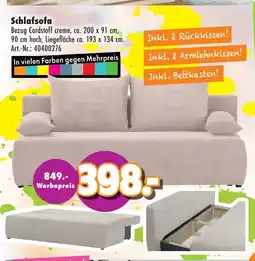 Möbel Mahler Schlafsofa Angebot