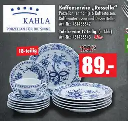 Möbel Mahler Kahla kaffeeservice rossella Angebot