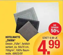 Hofmeister Hotelmatte „zwirn“ Angebot