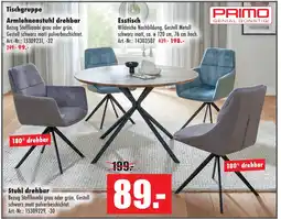 Möbel Mahler Primo armlehnenstuhl drehbar Angebot