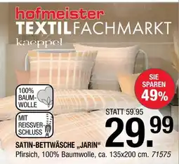 Hofmeister Kaeppel satin-bettwäsche „jarin“ Angebot