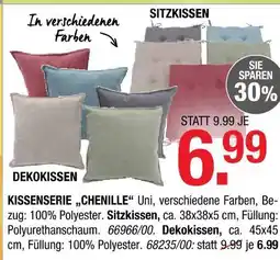 Hofmeister Kissenserie „chenille“ Angebot