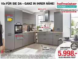 Hofmeister Formatec einbauküche tough Angebot