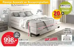 Hofmeister Design paul phillip boxspringbett „kairo“ Angebot