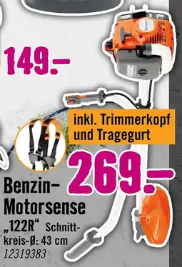 Hornbach Benzin-motorsense 122r Angebot