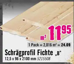 Hornbach Schrägprofil fichte Angebot