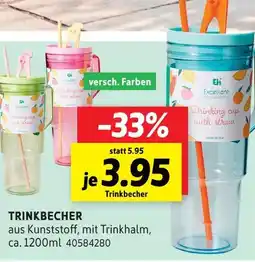 SCONTO Excellent houseware trinkbecher Angebot