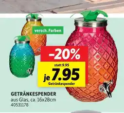 SCONTO Getränkespender Angebot