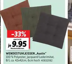 SCONTO Wendestuhlkissen austin Angebot