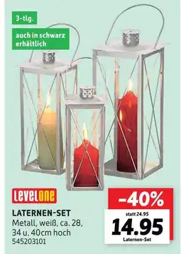 SCONTO Levelone laternen-set Angebot