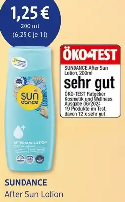dm drogerie SUNDANCE After Sun Lotion Angebot