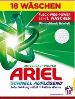 PENNY Ariel Universalwaschmittel Pulver Angebot