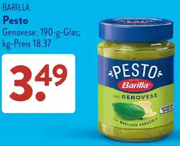 Aldi Süd BARILLA Pesto Angebot