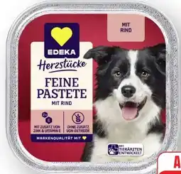 Edeka Edeka Herzstücke Feine Pasteten Hundenahrung Angebot