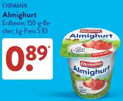 Aldi Süd EHRMANN Almighurt Angebot