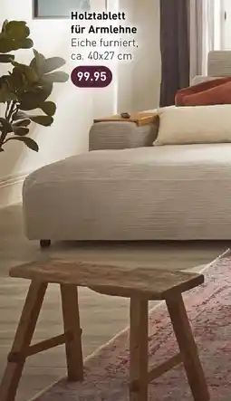 Möbel Martin Musterring Holztablett für Armlehne Angebot