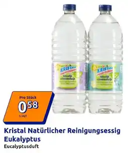 Action Kristal Natürlicher Reinigungsessig Eukalyptus Angebot