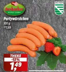 Simmel Drebacher Partywürstchen Angebot