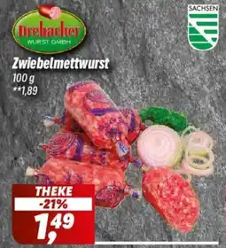 Simmel Drebacher Zwiebelmettwurst Angebot