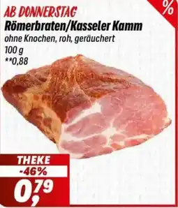 Simmel AB DONNERSTAG Römerbraten /Kasseler Kamm Angebot