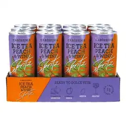 Netto Marken-Discount Carissima Spritz Ice Tea Peach & Wine 5,5 % vol 0,25 Liter, 12er Pack Angebot
