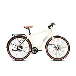 Netto Marken-Discount SachsenRAD Urban City E-Bike C3M Roma II in Mamorweiss mit Riemenantrieb Angebot