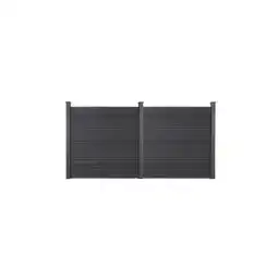 Netto Marken-Discount Home Deluxe WPC Sichtschutzzaun CALLADO - 2 x Element + 3 x Pfosten Angebot