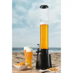 Netto Marken-Discount GOURMETmaxx Getränketower 3l schwarz Angebot