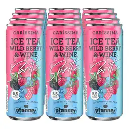 Netto Marken-Discount Carissima Ice Tea Wild Berry & Wine Spritz 5,5 % vol 0,25 Liter, 12er Pack Angebot