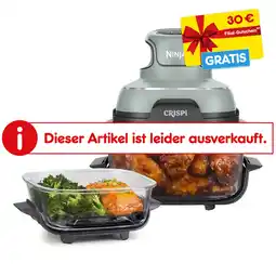 Netto Marken-Discount SharkNinja CRISPi tragbare Airfryer Heißluftfritteuse, Cyber Space + 30 € Filial-Gutschein Angebot