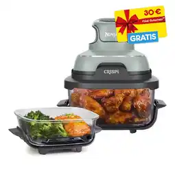 Netto Marken-Discount SharkNinja CRISPi tragbare Airfryer Heißluftfritteuse, Cyber Space + 30 € Filial-Gutschein Angebot
