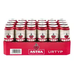 Netto Marken-Discount Astra Urtyp 4,9 % vol 0,5 Liter Dose, 24er Pack Angebot
