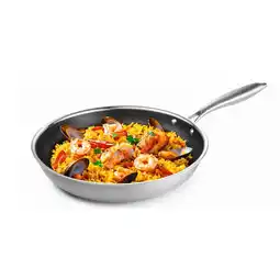 Netto Marken-Discount BRATmaxx Edelstahl-Pfanne 28cm silber Angebot