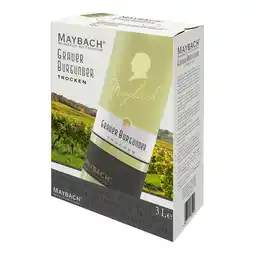 Netto Marken-Discount Maybach Grauer Burgunder trocken 12,9 % vol 3 Liter Bag in Box Angebot