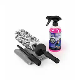 Netto Marken-Discount Lichterblitz Felgenreiniger-Set 4-tlg. Felgenbürste Angebot