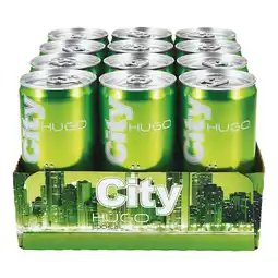Netto Marken-Discount City Hugo 6,9 % vol 0,20 Liter Dose, 12er Pack Angebot