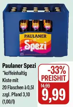 Feneberg Paulaner Spezi Angebot
