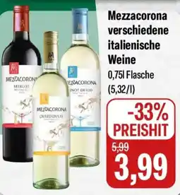 Feneberg Mezzacorona verschiedene italienische Weine Angebot